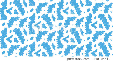 Allover fluffy cloud and crayon scribble seamless pattern in chalk. Whimsical puffy cloud blob with irregular shape as seamless print. Vector childish dense doodle motif for kids wallpaper and picnic Allover fluffy cloud and crayon scribble seamless pattern in chalk. Whimsical puffy cloud blob with irregular shape as seamless print. Vector childish dense doodle motif for kids wallpaper and picnic 140105519
