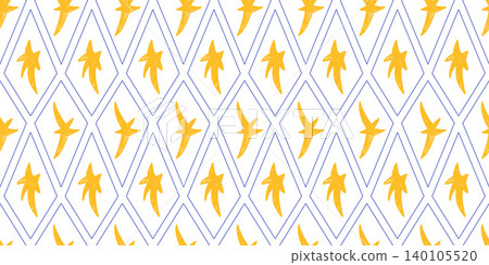 Crayon brush star and whimsical pastel seamless pattern with geometric argyle. Hand drawn companion motif on white background and seamless repeat pattern. Vector harlequin design for kids wallpaper Crayon brush star and whimsical pastel seamless pattern with geometric argyle. Hand drawn companion motif on white background and seamless repeat pattern. Vector harlequin design for kids wallpaper 140105520