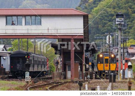 Departure time from Tsuwano Station Departure time from Tsuwano Station 140106359