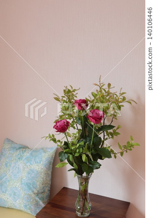 Room with flowers Room with flowers 140106446