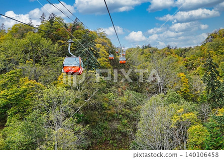 Sapporo Kokusai Ski Resort Autumn Festival - Scenery of the autumn foliage from the gondola Sapporo Kokusai Ski Resort Autumn Festival - Scenery of the autumn foliage from the gondola 140106458