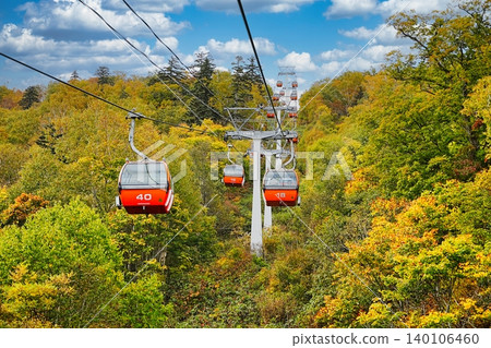 Sapporo Kokusai Ski Resort Autumn Festival - Scenery of the autumn foliage from the gondola Sapporo Kokusai Ski Resort Autumn Festival - Scenery of the autumn foliage from the gondola 140106460