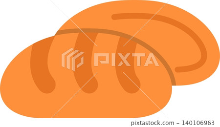 Bread Flat Vector Icon Design Bread Flat Vector Icon Design 140106963