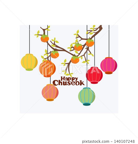 Happy Chuseok Celebration free vector illustration Happy Chuseok Celebration free vector illustration 140107248