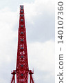 The red Ferris wheel at HEP FIVE, a landmark in Umeda 140107360