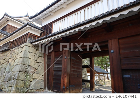 Ueda Castle East Tiger Gate Tower [Ueda City, Nagano Prefecture] 140107441