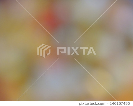 A blurred, out-of-focus background with colored spots and streaks, as an empty, clean, neutral space for text insertion, or a soft, smooth textured backdrop, multicolored bokeh in pastel tones 140107490