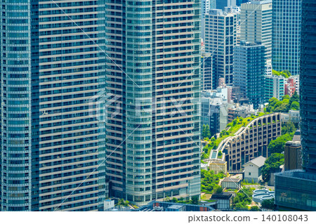 Skyscrapers in central Tokyo Skyscrapers in central Tokyo 140108043