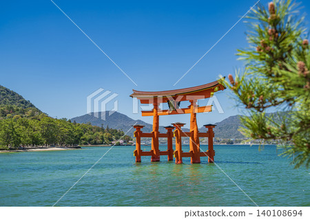 嚴島神社大鳥居 嚴島神社大鳥居 140108694