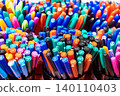 Colored pens in shop 140110403