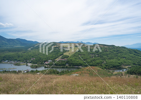 從車間山(霧峰)中央流域步道看到的白樺湖 從車間山(霧峰)中央流域步道看到的白樺湖 140110808