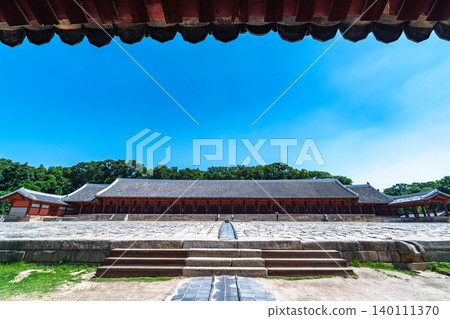 Seoul, South Korea - May. 30, 2026 : Jongmyo Shrine Jeongjeon, A UNESCO World Heritage Site in Seoul Seoul, South Korea - May. 30, 2026 : Jongmyo Shrine Jeongjeon, A UNESCO World Heritage Site in Seoul 140111370