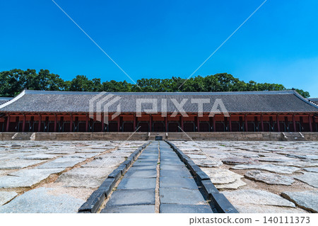 Seoul, South Korea - May. 30, 2026 : Jongmyo Shrine Jeongjeon, A UNESCO World Heritage Site in Seoul Seoul, South Korea - May. 30, 2026 : Jongmyo Shrine Jeongjeon, A UNESCO World Heritage Site in Seoul 140111373