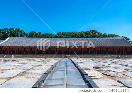 Seoul, South Korea - May. 30, 2026 : Jongmyo Shrine Jeongjeon, A UNESCO World Heritage Site in Seoul Seoul, South Korea - May. 30, 2026 : Jongmyo Shrine Jeongjeon, A UNESCO World Heritage Site in Seoul 140111374