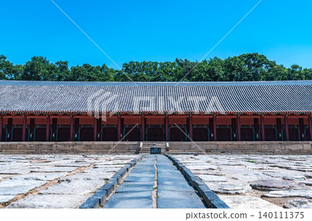 Seoul, South Korea - May. 30, 2026 : Jongmyo Shrine Jeongjeon, A UNESCO World Heritage Site in Seoul 140111375