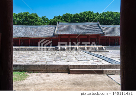 Seoul, South Korea - May. 30, 2026 : Jongmyo Shrine Jeongjeon, A UNESCO World Heritage Site in Seoul Seoul, South Korea - May. 30, 2026 : Jongmyo Shrine Jeongjeon, A UNESCO World Heritage Site in Seoul 140111481