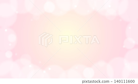 Pink glowing gradient background. A dreamy and soft frame material surrounded by light and particles. Landscape orientation (16:9). Pink glowing gradient background. A dreamy and soft frame material surrounded by light and particles. Landscape orientation (16:9). 140111600