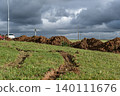 Earthworks, exterior works with machinery 140111676
