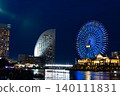 從大碼頭看見的Minato Mirai夜視圖 從大碼頭看見的Minato Mirai夜視圖 140111831