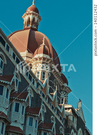 Mumbai, India. The Taj Mahal Palace Hotel Dome Mumbai, India. The Taj Mahal Palace Hotel Dome 140112432