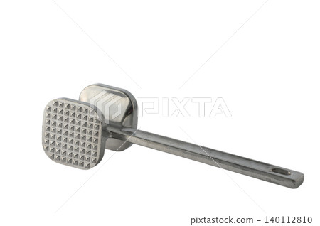 Manual knife sharpener, kitchen tool isolated on white background. 140112810