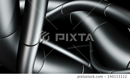 Bright Chrome Pipes Intricately Link Throughout Scene As Technician Reviews Complex Plumbing Network In Motion Bright Chrome Pipes Intricately Link Throughout Scene As Technician Reviews Complex Plumbing Network In Motion 140113112