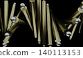 Elegant Gold Spiral Showcase. Luxurious Coiled Gold And Silver Display For Branding And Jewelry 140113153
