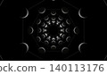 Spherical Tunnel Twisting Into Darkness With Swirling Hexagonal Shapes And Deep Central Allure 140113176