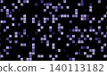 Animated Purple Squares On Dark Screen, Vivid Pixel Patterns With Subtle Motion Effects And Glitches 140113182
