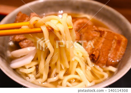 沖繩蕎麥麵,當地特色菜 沖繩蕎麥麵,當地特色菜 140114308