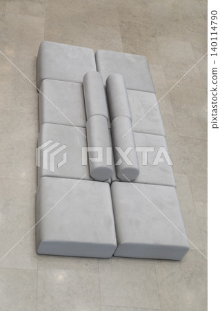Modular sofa lounge seating in minimalist design Modular sofa lounge seating in minimalist design 140114790