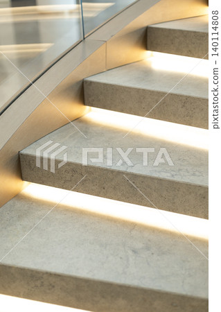 Stone Staircase with Underlighting Stone Staircase with Underlighting 140114808