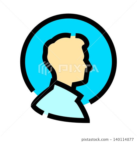 User profile avatar icon for online identity 140114877