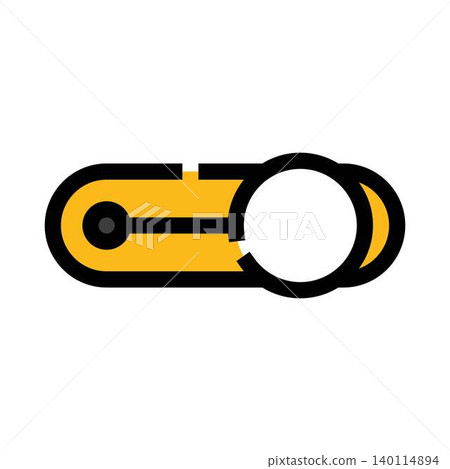 Toggle switch interface icon indicating software option control Toggle switch interface icon indicating software option control 140114894