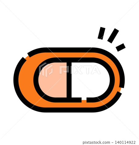 Wellness capsule vector icon for health care Wellness capsule vector icon for health care 140114922
