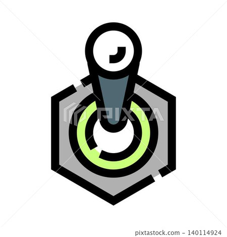 Joystick icon representing gaming and entertainment Joystick icon representing gaming and entertainment 140114924