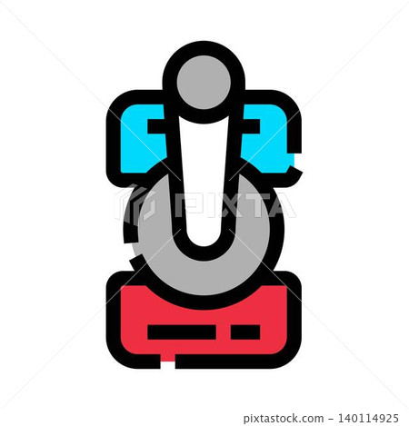 Control lever mechanism regulating industrial process concept 140114925