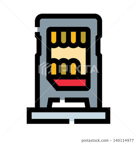 Sim card icon for mobile data connection Sim card icon for mobile data connection 140114977