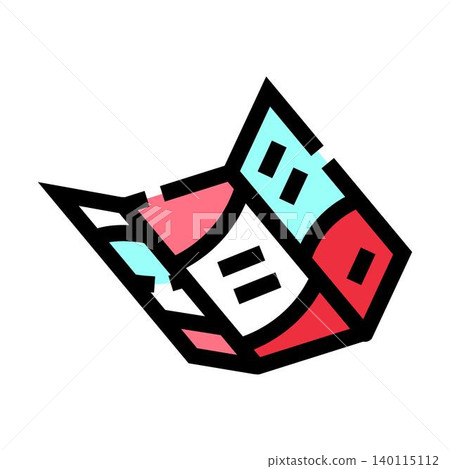 Folding map illustration with travel and tourism concept Folding map illustration with travel and tourism concept 140115112