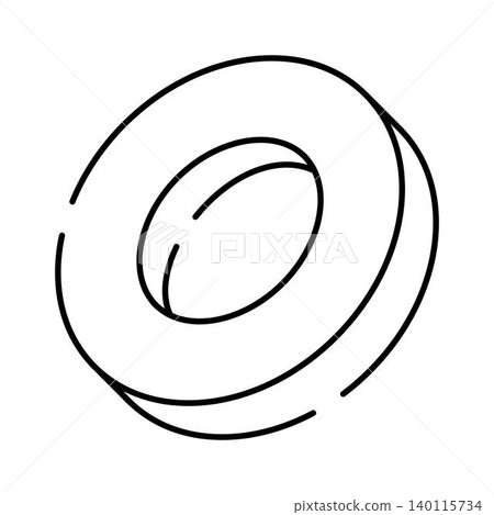 Minimalist letter o typography outline design Minimalist letter o typography outline design 140115734