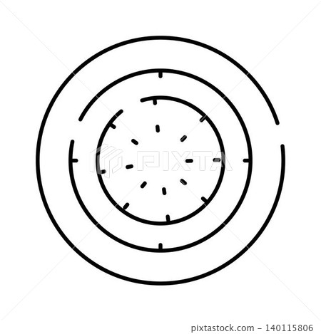 Focus target aiming at the center concept icon Focus target aiming at the center concept icon 140115806