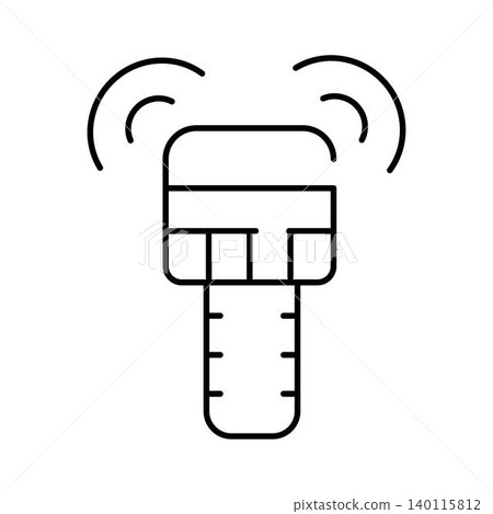 Ultrasound probe emitting waves for medical imaging Ultrasound probe emitting waves for medical imaging 140115812