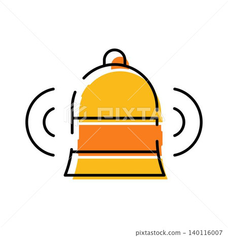 Ringing bell icon for notification and alert Ringing bell icon for notification and alert 140116007