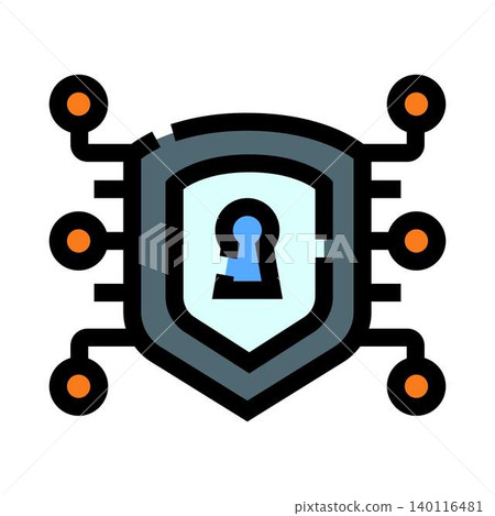 Cybersecurity shield protecting digital data and network privacy Cybersecurity shield protecting digital data and network privacy 140116481