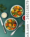 Seasonal Spring Vegetable Salad 140116679