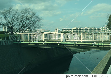 千葉縣習志野市八津灘塗八川大橋 千葉縣習志野市八津灘塗八川大橋 140117102