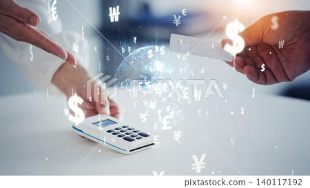The concept of contactless card payments and financial technology. The concept of contactless card payments and financial technology. 140117192