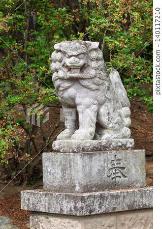 沼田公園利根戰爭紀念神社的狛犬(守護獅犬) 沼田公園利根戰爭紀念神社的狛犬(守護獅犬) 140117210