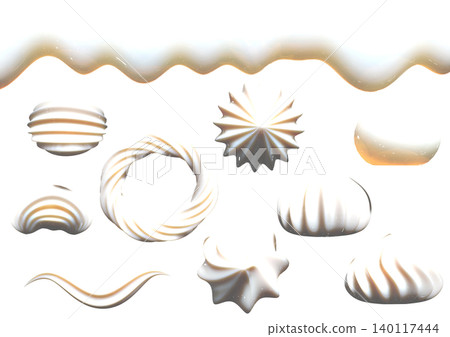 Whipped cream decoration Whipped cream decoration 140117444