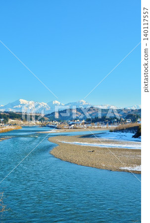 信濃川·越後Miyama冬季場景 信濃川·越後Miyama冬季場景 140117557